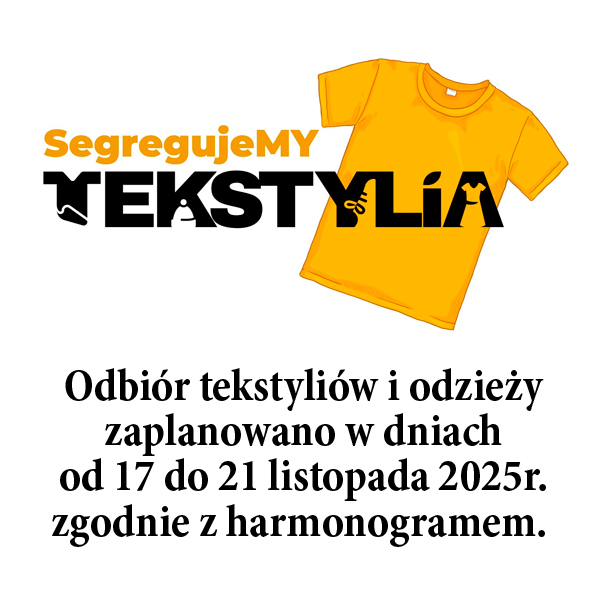 Akcyjna zbiórka tekstyliów i odzieży „u źródła"
