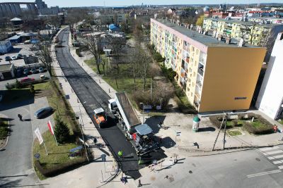 Trwają prace budowlane na ul. Wołczyńskiej