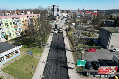 Trwają prace budowlane na ul. Wołczyńskiej