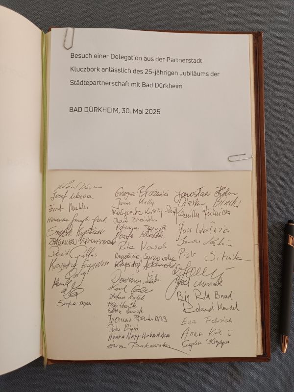 Jubileusz 25 lecia partnerstwa Kluczbork Bad Duerkheim