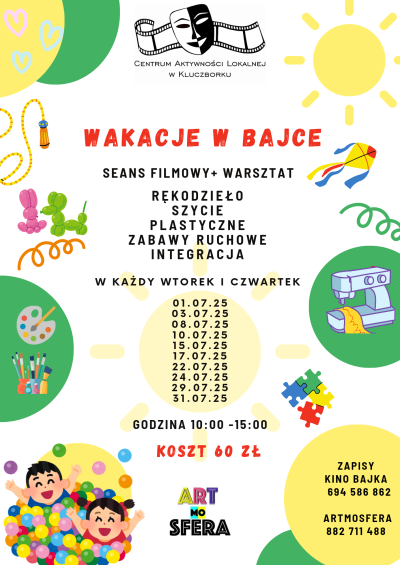 Atrakcje na Wakacje w Gminie Kluczbork