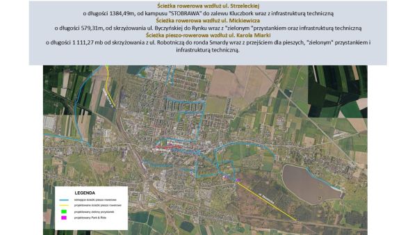 projekt budowa i przebudowa infrastruktury transportowej na terenie Gminy Kluczbork