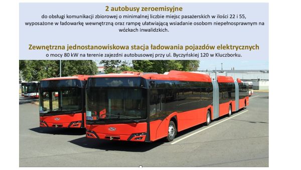 projekt budowa i przebudowa infrastruktury transportowej na terenie Gminy Kluczbork