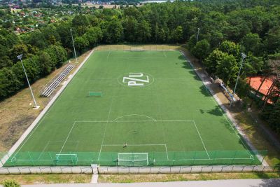 Modernizacja boiska do piłki nożnej ze sztuczną nawierzchnią oraz rozbudowa infrastruktury sportowej w Parku Miejskim w...