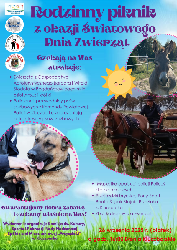 plakaty wydarzeń w weekend 26-28.09.2025