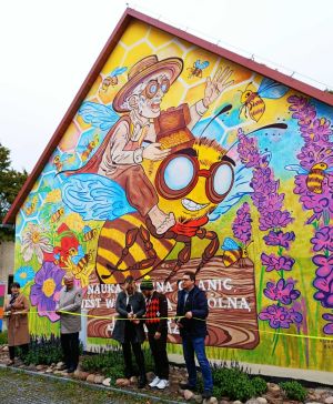 Nowy mural w Gminie Kluczbork