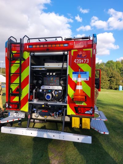 Nowy samochód strażacki