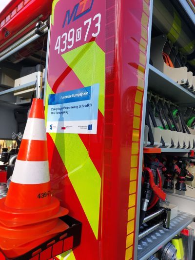 Nowy samochód strażacki