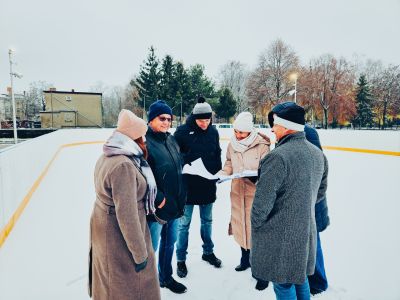 Lodowisko w Kluczborku