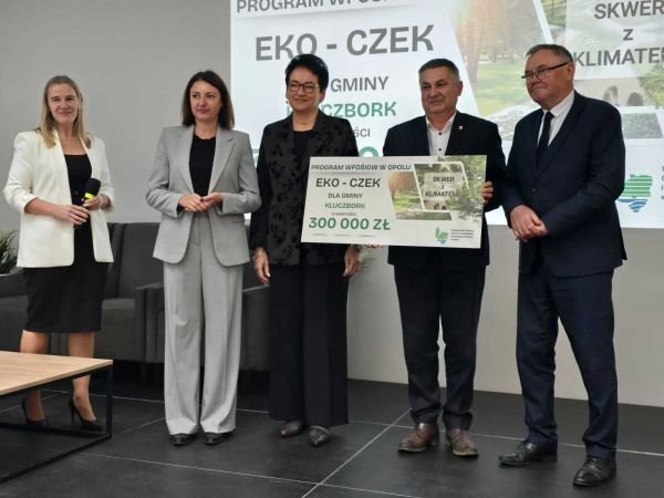 Wręczenie Eko czeku