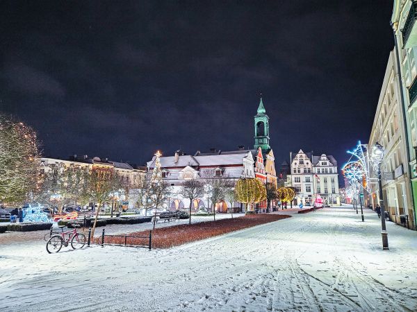 ozdoby świąteczne w Kluczborku