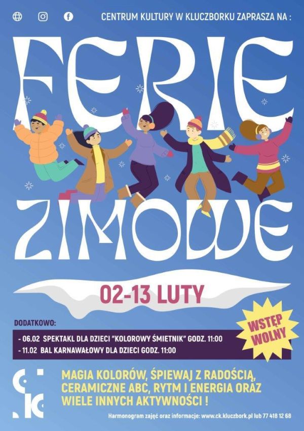 ferie zimowe 2026