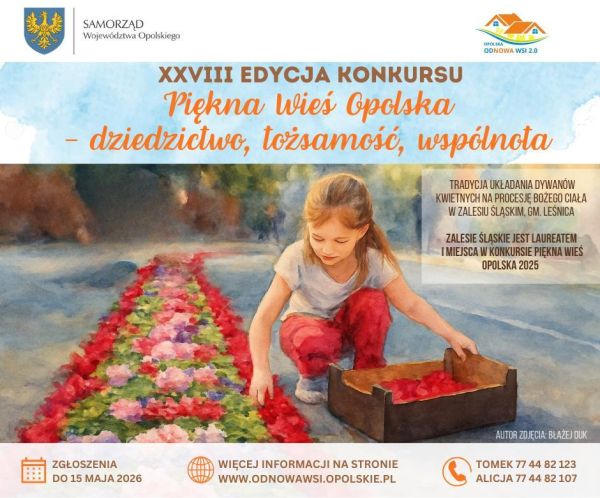 plakat Piękna Wieś Opolska