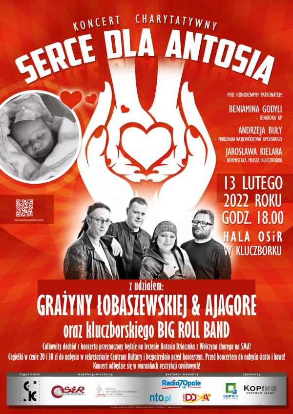 Koncert Grażyny Łobaszewskiej z zespołem AJAGORE i kluczborskim Big-Roll-Bandem  