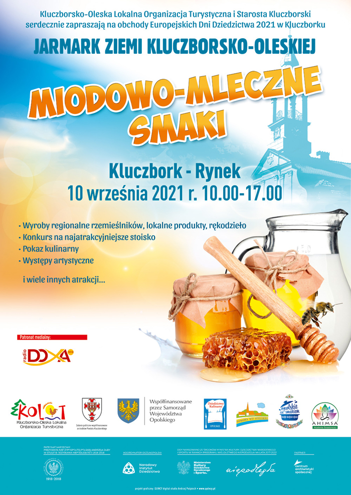 Zapraszamy na Jarmark "Miodowo-mleczne smaki"