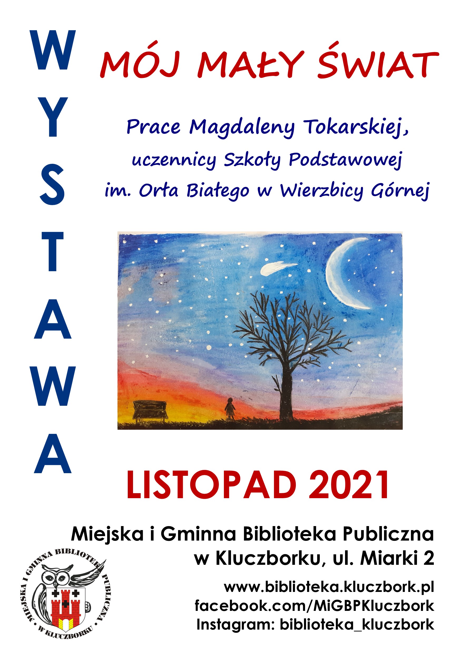 Miejska i Gminna Biblioteka Publiczna w Kluczborku zaprasza na wystawę