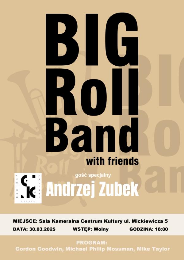 Koncert Big Roll Bandu w Centrum Kultury w Kluczborku