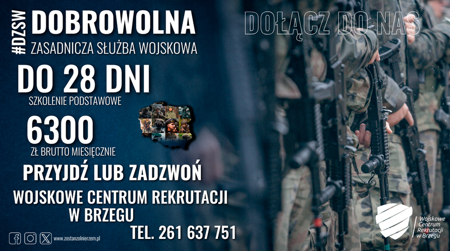 Informacja o systemie rekrutacji do Wojska Polskiego