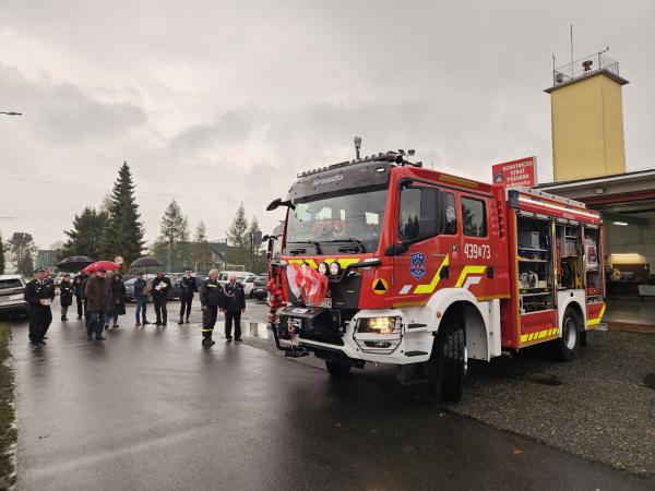 Nowy samochód ratowniczo-gaśniczy dla OSP Bogacica