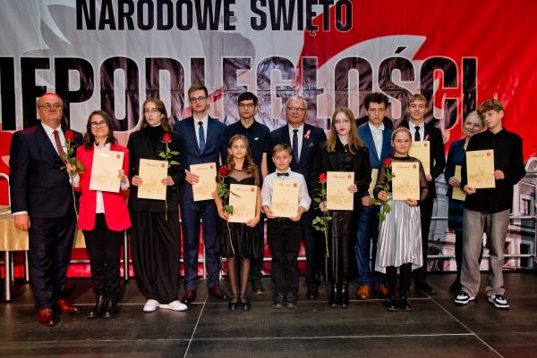 Stypendia Burmistrza Miasta Kluczborka wręczone podczas uroczystej gali