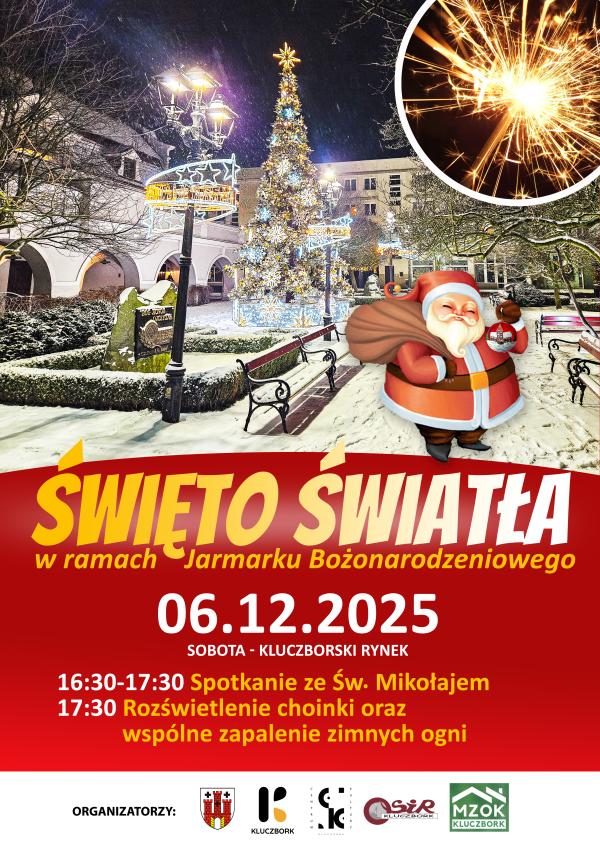 Święto Światła i Kluczborski Jarmark Bożonarodzeniowy 2025