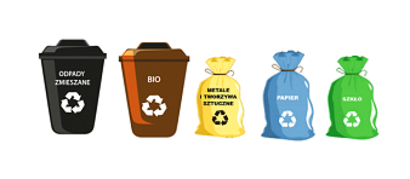 Zmiana terminu odbioru odpadów komunalnych dla rejonów AR-6 i BS-4
